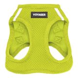 Voyager Step-in Air Cat Koşum Takımı - Best Pet Supplies Küçük ve Orta Ölçekli Kediler için Yelek Koşumunda Tüm Hava Mesh Basamağı - Koşum (Limon Yeşili), XXS (Göğüs: 26,5-33 cm)