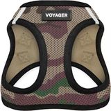 Voyager Step-In Air Dog Koşum Takımı - Best Pet Supplies Küçük Orta Boy Köpekler Için Tüm Hava Koşullarına Uygun Örgü Yelek Koşum Takım