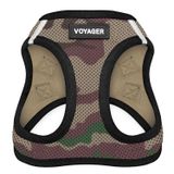 Voyager Step-In Air Dog Koşum Takımı - Best Pet Supplies tarafından Küçük ve Orta Boy Köpekler için Tüm Hava Koşullarına Uygun Örgü Yelek Koşum Takımı - Army Base, XS