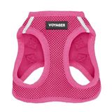 Voyager Step-in Air Köpek Koşum Takımı - Best Pet Supplies Küçük ve Orta Ölçekli Köpekler için Yelek Koşumunda Tüm Hava Mesh Basamağı - Koşum Takımı (Fuşya), Büyük