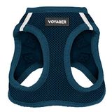 Voyager Step-in Air Köpek Koşum Takımı - Best Pet Supplies Küçük ve Orta Ölçekli Köpekler için Yelek Koşumunda Tüm Hava Mesh Basamağı - Koşum Takımı (Mavi), Medium