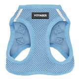 Voyager Step-in Air Köpek Koşum Takımı - Best Pet Supplies Küçük ve Orta Ölçekli Köpekler ve Kediler için Yelek Koşumunda Tüm Hava Mesh Basamağı - Koşum Takımı (Bebek Mavisi), Small