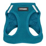 Voyager Step-in Air Köpek Koşum Takımı - Best Pet Supplies Küçük ve Orta Ölçekli Köpekler ve Kediler için Yelek Koşumunda Tüm Hava Mesh Basamağı - Koşum Takımı (Turkuaz), Small
