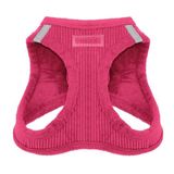 Voyager Step-in Peluş Köpek Koşum Takımı - Yumuşak Peluş, Küçük ve Orta Ölçekli Köpekler için Yelek Koşum Takımı Best Pet Supplies - Koşum Takımı (Fuşya Kadife), XS (Göğüs: 33-36,5 cm)