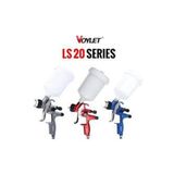 Voylet Ls20 Üstden Depo Boya Tabancası 1.3 Mm Lik Kırmızı
