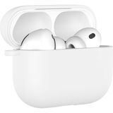 Voyo Apple Airpods Pro 3 Uyumlu Silikon Yumuşak Koruyucu Kılıf - Beyaz