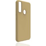 Voyo General Mobile 20 Pro Kılıf Soft ve Pürüzsüz Yüzey Ipeksi Silikon Kapak Hopy - GM 20 Pro - Gold