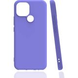 Voyo General Mobile 21 Kılıf Soft ve Pürüzsüz Yüzey Ipeksi Silikon Kapak Hopy - Lila - GM 21