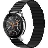 Voyo Huawei Watch Gt Pro 6 / Gt 6 46MM Saat Kordonu Mıknatıslı Parçalı Kayış Strap - Siyah