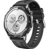 Voyo Huawei Watch Gt5 Gt4 Gt3 Gt2 46MM ve Pro Olanlara Uyar Kordon Kayış Dikişli Silikon Kaliteli VY128 - Siyah