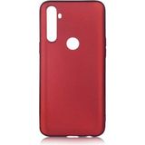 Voyo Realme 5i Kılıf Soft ve Pürüzsüz Yüzey Ipeksi Silikon Kapak Hopy - Mürdüm
