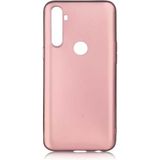 Voyo Realme 5i Kılıf Soft ve Pürüzsüz Yüzey Ipeksi Silikon Kapak Hopy - Rose Gold