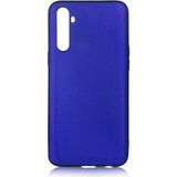 Voyo Realme 6 Kılıf Soft ve Pürüzsüz Yüzey Ipeksi Silikon Kapak Hopy - Saks Mavi