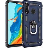 Voyo Samsung Galaxy A20S Kılıf Ultra Koruyan Yüzüklü Tank Stand Olan Mıknatıslı Voyotank - Lacivert