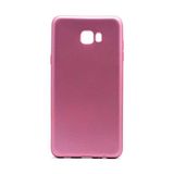Voyo Samsung Galaxy C9 Pro Kılıf Soft ve Pürüzsüz Yüzey Ipeksi Silikon Kapak Hopy - Rose