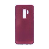 Voyo Samsung Galaxy S9 Kılıf Soft ve Pürüzsüz Yüzey Ipeksi Silikon Kapak Hopy - Mürdüm