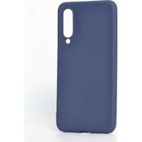 Voyo Xiaomi Mi 9 Se Kılıf Soft ve Pürüzsüz Yüzey Ipeksi Silikon Kapak Hopy - Lacivert
