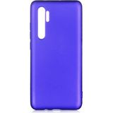 Voyo Xiaomi Mi Note 10 Lite Kılıf Soft ve Pürüzsüz Yüzey Ipeksi Silikon Kapak Hopy - Saks Mavi