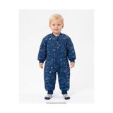 voyyo kids baby Erkek Bebek ve Çocuklar İçin 2,5 TOG Değerinde Kışlık Uyku Tulumu, 1-2-3-4-5-6 Yaş, Baskılı Lacivert