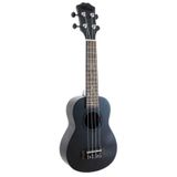Voz & Audio Siyah Soprano Ukulele (Taşıma Çantası Hediyeli)