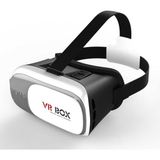 Vr Box 3D Sanal Gerçeklik Gözlüğü Android ve Ios, 4.7 - 6 Inç Telefonlarla Uyumlu - Beyaz