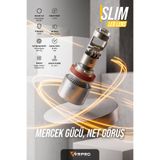 vr pro SLIM MERCEKLİ - H4 Mercekli Led Far Ampulü UFUK ÇİZGİLİ SLIM MERCEKLİ-H4