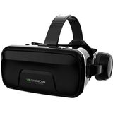 VR SHINECON Sanal Gerçeklik Gözlüğü Kulaklıklı 3D Vr Filmler Video Oyunları Tüm Telefonlara Uyumlu