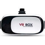VRBox Kumandalı Sanal Gerçeklik Gözlüğü Beyaz Renk Universal Uyumlu Konforlu Tasarım