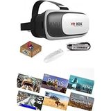 Vrbox Sanal Gerçeklik Gözlüğü Ar-Vr Küpü Eğlence İçerik Paketi 360 Derece Uyumluluk