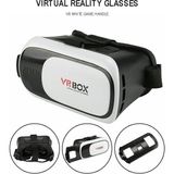 Vrbox Sanal Gerçeklik Gözlüğü Mercek Camlı Universal Uyumlu Beyaz Renkli