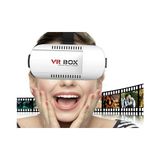 Vrbox Vr Box Sanal Gerçeklik Gözlüğü 3D Uygulama Deneyimi ile Akıllı Telefonlar İçin Uyumlu