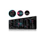 VRC Ticaret AutoCAD Mousepad 80x40Cm Kaymaz Kauçuk Taban