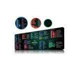VRC Ticaret Excel Mousepad 80x40Cm Kaymaz Kauçuk Taban(Excel Türkçe)