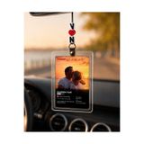 VRDCHLOE Kişiye Özel Fotoğraflı Loveflix Araba Hediyesi Araba Süsü Dikiz Aynası Süsü