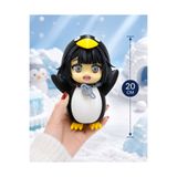 VRDCHLOE Little Administrator Gugu Gaga - Penguen Kostümlü Sevimli Anime Kız Figürü - 20 cm Kawaii Oyuncak