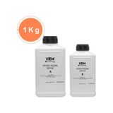 VRM Şeffaf Epoksi Döküm Reçinesi 1 KG