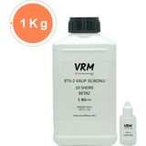 VRM Vernikrecinemarketi Rtv-2 Beyaz Kalıp Silikonu (10 Shore) 1 kg - 1 Adet - 010 - Beyaz
