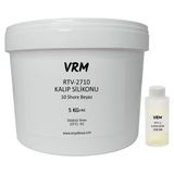 VRM Vernikrecinemarketi Rtv-2 Kalıp Silikonu 1.Sınıf (Beyaz - 10 Shore) - 5 kg
