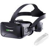 Vrpark J30 3.5mm Kulaklıklı 3D Sanal Gerçeklik Gözlüğü + Vr Kablosuz Bluetooth KUMANDA-AL4753 - Standart