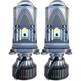 VRPRO H4 Grand Mercekli Led Ampül Uzun Ömürlü Yapı ve Göz Alıcı Beyaz Işık ile Enerji Tasarruflu