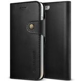 Vrs Design iPhone 8-7 Black Native Diary Deri Kılıf