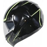 VRT Çene Açılır Vizörlü Kask [MD-808] [siyah - Sarı] - XL