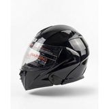 Vrt - Çene Açılır Vizörlü Kask [Md-808] [Siyah] [Xl]