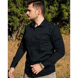 Vs Tactic Kışlık Outdoor Gömlek - Siyah - Siyah