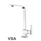VSA Mix Kare Kuğu Mutfak Lavabo Bataryası Aç Kapa 5 Yıl Garantili