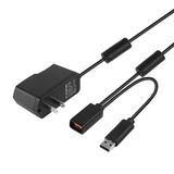 VSEER Kinect USB AC Adaptörü Güç Kaynağı Kablosu Yedek Adaptörü Mircosoft Xbox 360 Kinect Sensör Sistemi için, Siyah