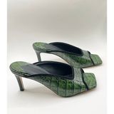 Vsn Shoes Kadın Kısa Topuklu Terlik