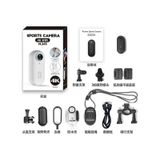 Vtn-11 Mini 4k Aksiyon Vücut Kamerası Giyilebilir Video Kaydedici 32gb Hafıza Kartı Hediyeli Siyah