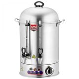 Vtn 80 Bardak Elegance 1500 W 8 lt Demleme 8 lt Su Isıtma Kapasiteli Çay Makinesi Gümüş