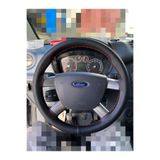 VTS Dikişli Direksiyon Kılıfı Damarlı Deri Kırmızı Dikişli Ford Transit İçin